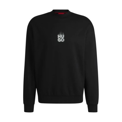 блуза,мъжки,пуловери,hugo,durungu,10259503,sweatshirt,black