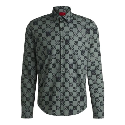 риза,с,дълъг,ръкав,мъжки,ризи,hugo,ermo,10268443,long,sleeve,shirt,open,green,(green)