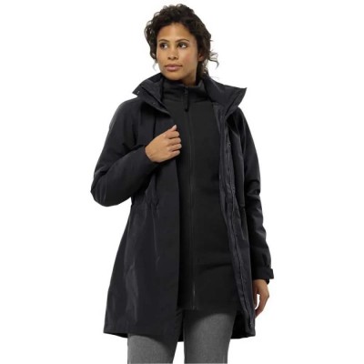 палто,дамски,якета,и,палта,jack,wolfskin,ottawa,coat,black