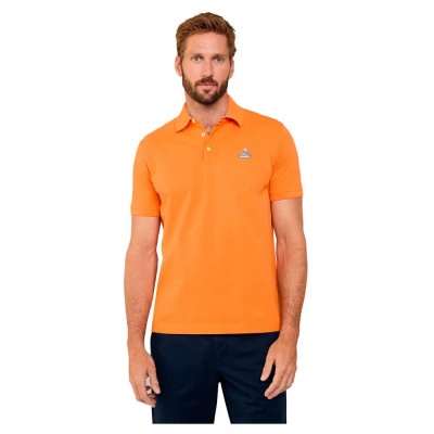 мъжки,блузи,с,яка,façonnable,faco,short,sleeve,polo,orange,(orange)