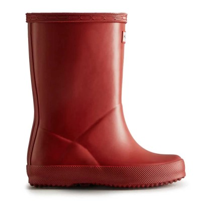 обувки,детски,боти,hunter,first,matte,rain,boots,military,red,(red)