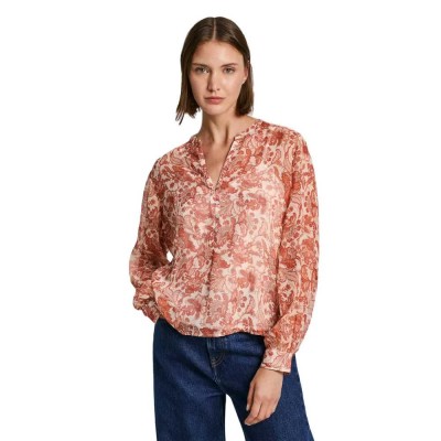 риза,с,дълъг,ръкав,дамски,ризи,pepe,jeans,pl304951,long,sleeve,shirt,pink,(ecru,white)