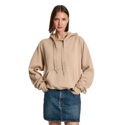 суичър,дамски,блузи,pepe,jeans,pl581451,hoodie,beige,(light,beige)