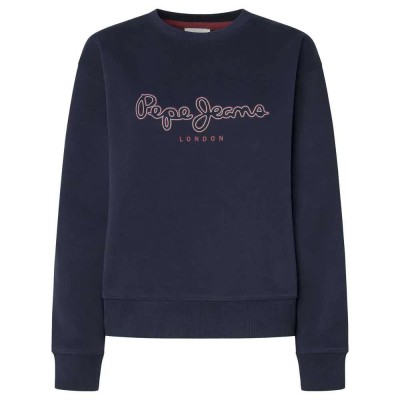 блуза,дамски,блузи,pepe,jeans,pl581460,sweatshirt,blue