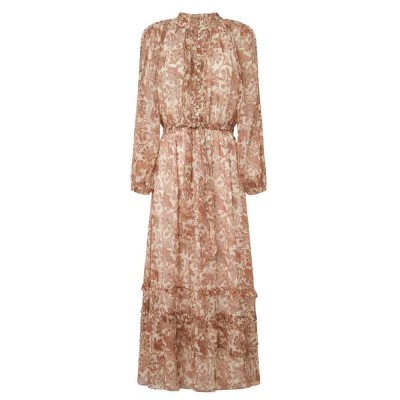 рокля,дамски,поли,и,рокли,pepe,jeans,pl953597,long,sleeve,long,dress,brown