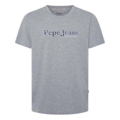 тениска,мъжки,тениски,pepe,jeans,pm509649,short,sleeve,t,shirt,grey,(marl,grey)