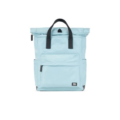 раница,раници,roka,london,canfield,b,black,label,backpack,spearmint,(blue)
