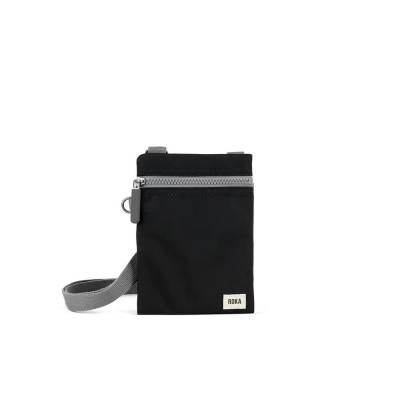 чанта,всички,чанти,roka,london,chelsea,pocket,sling,bag,black,(black)