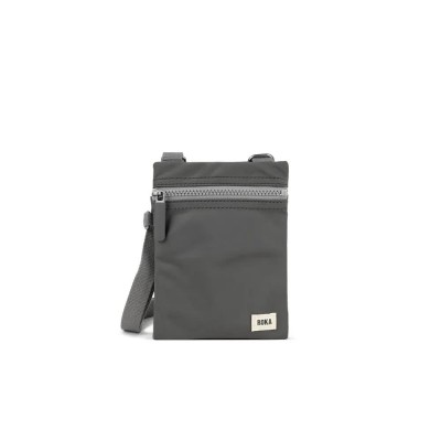 чанта,всички,чанти,roka,london,chelsea,pocket,sling,bag,graphite,(grey)