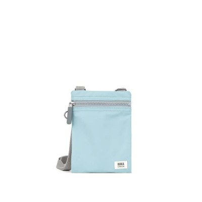 чанта,всички,чанти,roka,london,chelsea,pocket,sling,bag,spearmint,(blue)