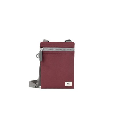 чанта,всички,чанти,roka,london,chelsea,pocket,sling,bag,zinfandel,(red)