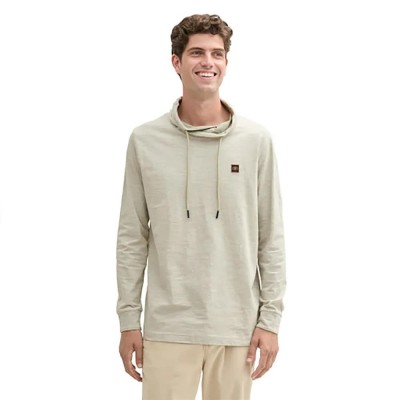 суичър,мъжки,пуловери,tom,tailor,1044037,hoodie,beige,(grass,green,stripe)