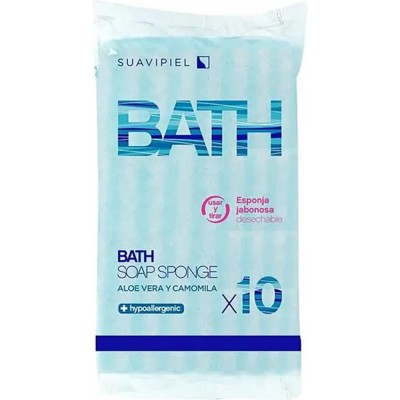 хигиена,тяло,beauty,care,disposable,soap,sponges,dermo,aloe,vera,and,chamomile,soap,clear,(multicolor)