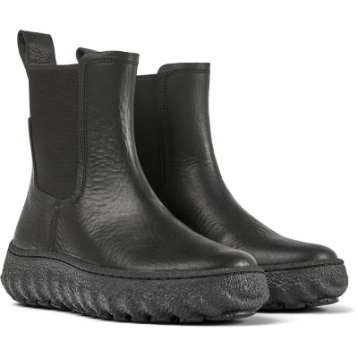 дамски,боти,дамски,високи,обувки,за,ходене,camper,ground,booties,black,(black)