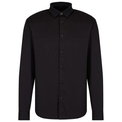 риза,с,дълъг,ръкав,мъжки,ризи,armani,exchange,6dzcl6,zn10z,long,sleeve,shirt,black