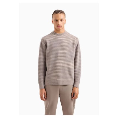 блуза,мъжки,пуловери,armani,exchange,6dzm2p,zm4pz,sweater,driftwood,(grey)