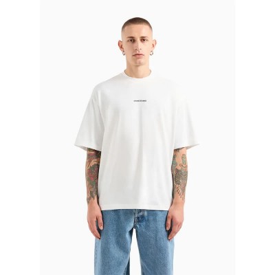 тениска,мъжки,тениски,armani,exchange,6dztls,zjlfz,short,sleeve,t,shirt,off,white,(white)