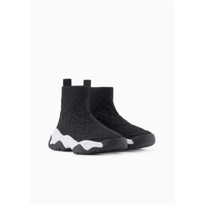 маратонки,дамски,маратонки,armani,exchange,xdz040,xv900,trainers,black