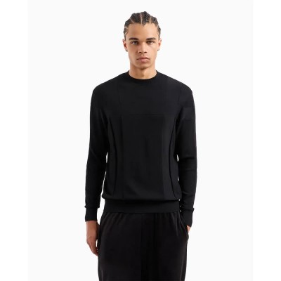 блуза,мъжки,пуловери,armani,exchange,xm000103,af10454,sweater,black