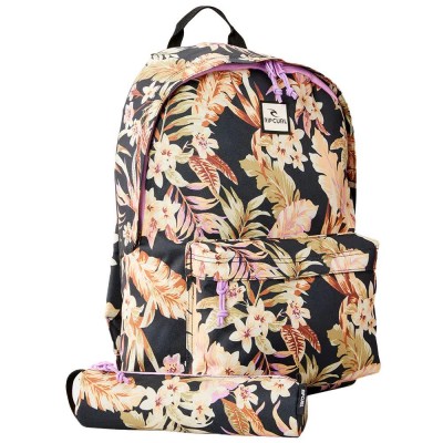 раница,раници,rip,curl,dome,18l,+,pc,mixed,backpack,black,(black)