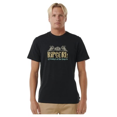 тениска,мъжки,тениски,rip,curl,horizon,short,sleeve,t,shirt,black