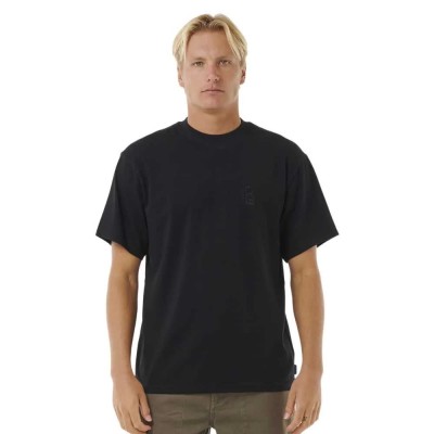 тениска,мъжки,тениски,rip,curl,search,embroidery,short,sleeve,t,shirt,black