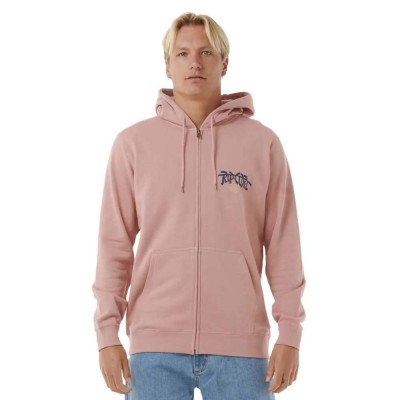 блуза,мъжки,пуловери,rip,curl,shred,till,dead,full,zip,sweatshirt,pink