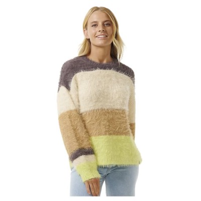 блуза,дамски,пуловери,дамски,плетени,дрехи,rip,curl,sunrise,sessions,sweater,multicolor,(beige)