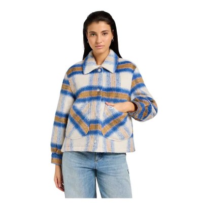 яке,дамски,якета,и,палта,lee,cropped,wool,jacket,beige