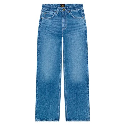 дънки,дамски,панталони,lee,rider,loose,fit,jeans,blue