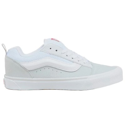 маратонки,дамски,маратонки,vans,knu,skool,trainers,retro,skate,white,red,(white)