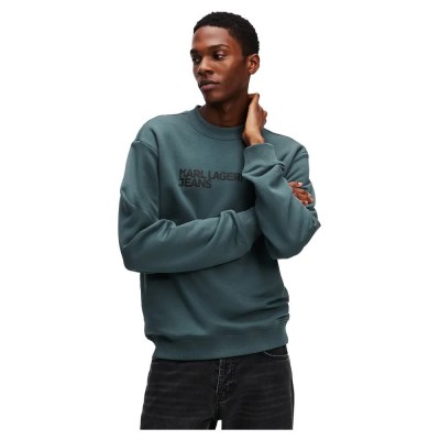блуза,мъжки,пуловери,karl,lagerfeld,a1m20001,sweatshirt,green,blue,(dark,slate)