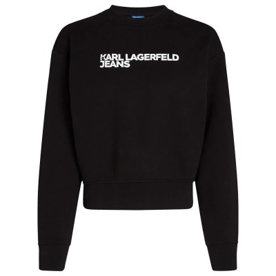 блуза,дамски,блузи,karl,lagerfeld,a1w20005,sweatshirt,black