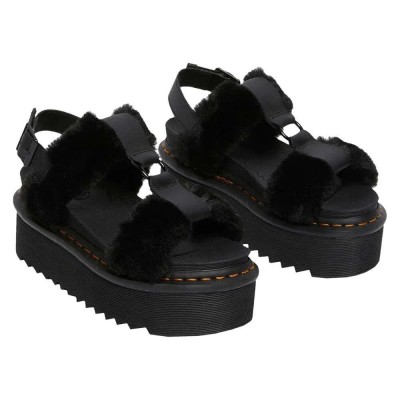 сандали,дамски,сандали,и,чехли,dr,martens,francis,fluffy,hydro,sandals,black