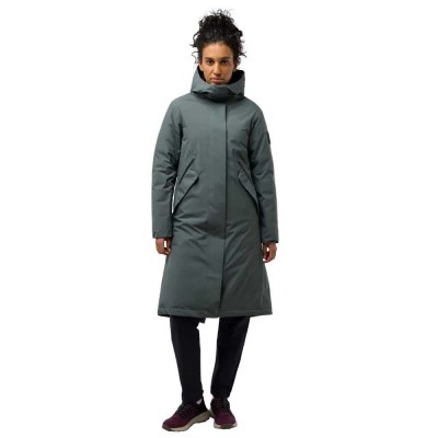 палто,дамски,якета,и,палта,jack,wolfskin,brandenburger,coat,slate,green,(green)