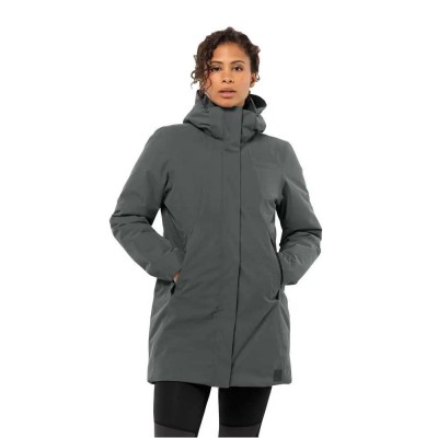 палто,дамски,якета,и,палта,jack,wolfskin,salier,coat,grey,(slate,green)