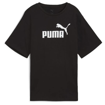 тениска,дамски,тениски,puma,ess,n1,logo,relaxed,short,sleeve,t,shirt,black