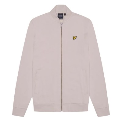яке,мъжки,якета,lyle,&,scott,loopback,bomber,jacket,grey