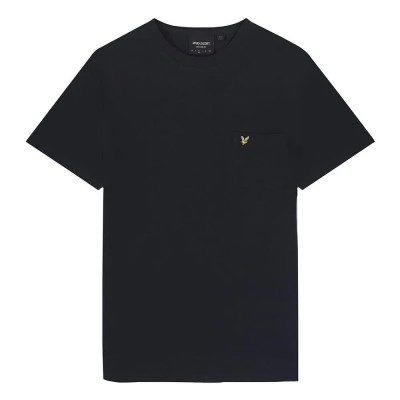 тениска,мъжки,тениски,lyle,&,scott,plain,pique,pocket,short,sleeve,t,shirt,blue