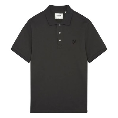 мъжки,блузи,с,яка,lyle,&,scott,tonal,eagle,short,sleeve,polo,gunmetal,(grey)
