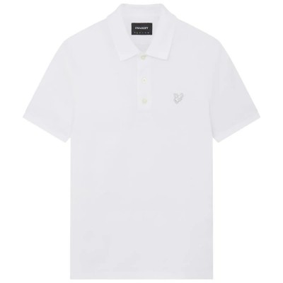 мъжки,блузи,с,яка,lyle,&,scott,tonal,eagle,short,sleeve,polo,white