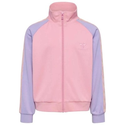 блуза,детски,блузи,hummel,daily,full,zip,sweatshirt,3461,(pink)