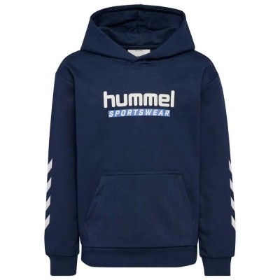 суичър,детски,блузи,hummel,logo,hoodie,dress,blues,(blue)