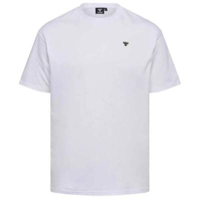 тениска,мъжки,тениски,hummel,loose,bee,short,sleeve,t,shirt,white