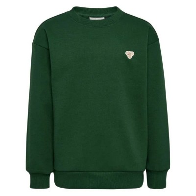 блуза,детски,блузи,hummel,loose,bee,sweatshirt,dark,green,(green)