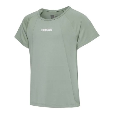тениска,детски,тениски,hummel,luna,short,sleeve,t,shirt,green,(6452)