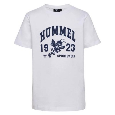 тениска,детски,тениски,hummel,print,short,sleeve,t,shirt,bright,white,(white)