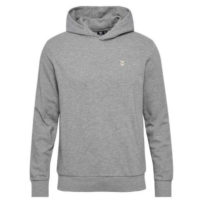 суичър,мъжки,пуловери,hummel,pulse,hoodie,grey,melange,(grey)