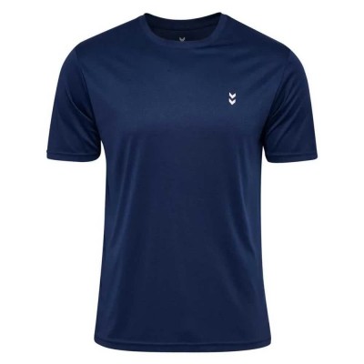 тениска,мъжки,тениски,hummel,pulse,training,short,sleeve,t,shirt,dress,blues,(blue)