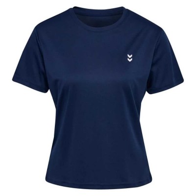 тениска,дамски,тениски,hummel,pulse,training,short,sleeve,t,shirt,dress,blues,(blue)